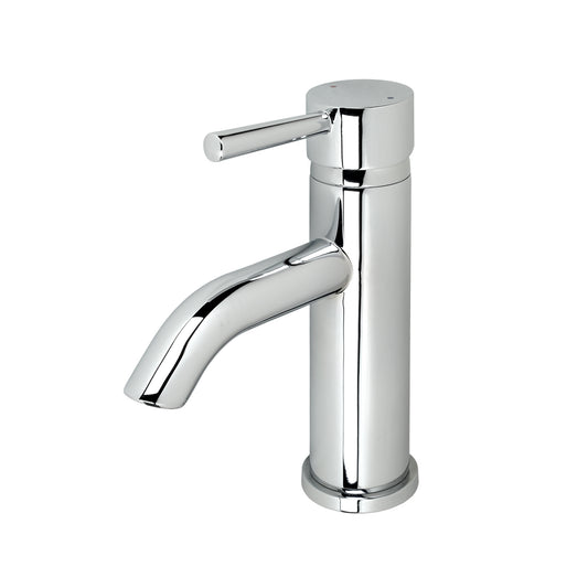 Single Hole Single-Handle Bathroom Faucet with drain in Chrome