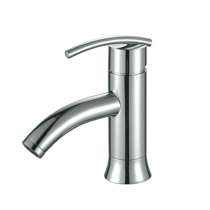 BSH06-SC Single Hole Single-Handle Bathroom Faucet with drain in Chrome