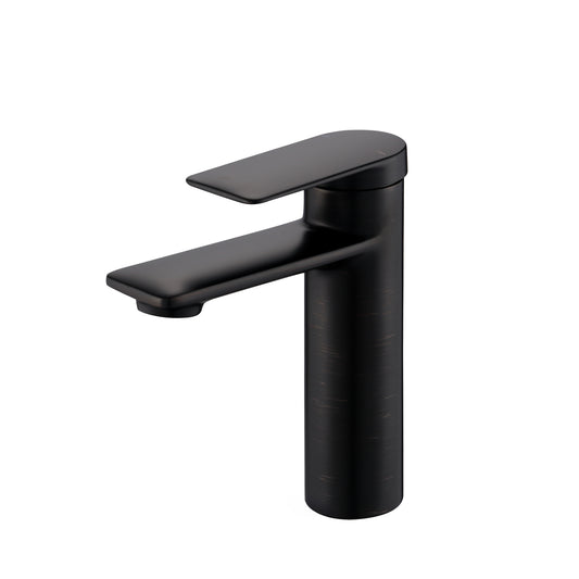 BSH07-SO Single Hole Single-Handle Bathroom Faucet with drain in Oil Rubbed Bronze