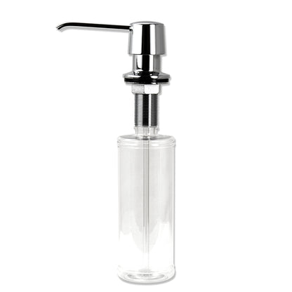 SC04-TC Countertop Deck-Mount Metal Soap and Lotion Dispenser in Chrome