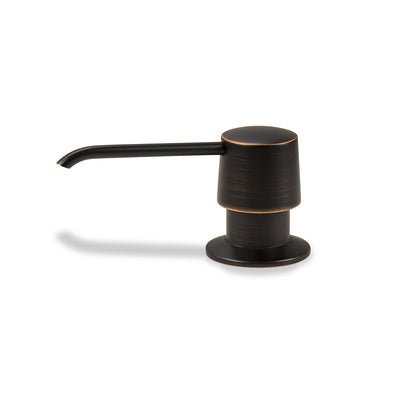 Countertop Deck-Mount Metal Soap and Lotion Dispenser in Oil Rubbed Bronze