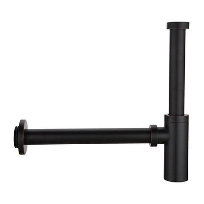 BPT01-O Designer 1-1/4 in. Brass Round Bottle Trap in Oil Rubbed Bronze