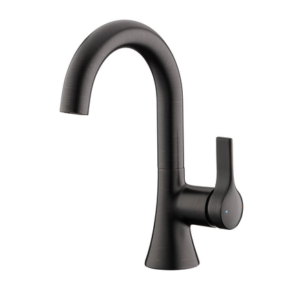 Reesley BSH11-SO Single Hole Single-Handle Bathroom Faucet with drain in Oil Rubbed Bronze