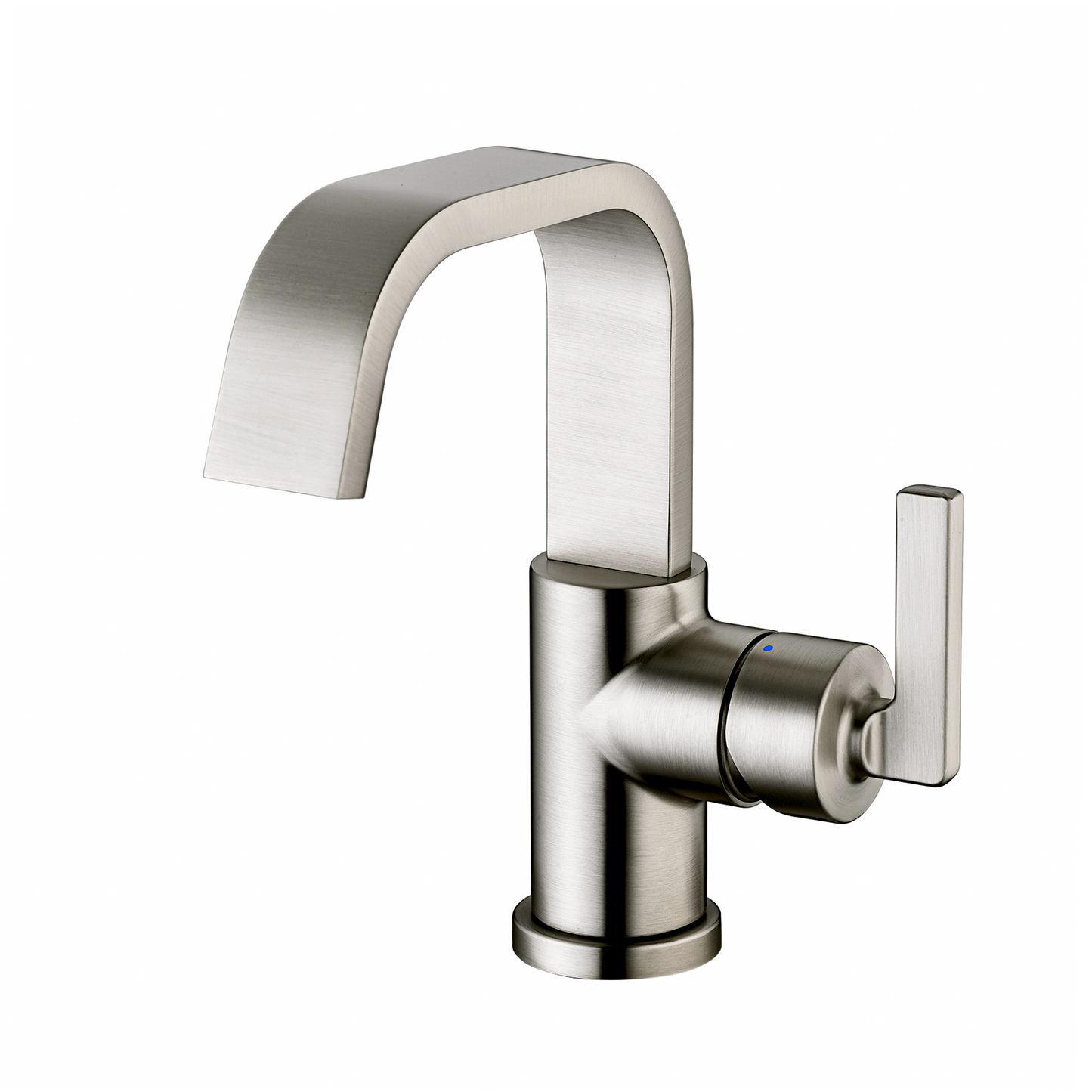 Raiden BSH14-SB Single Hole Single-Handle Bathroom Faucet with drain in Brushed Nickel