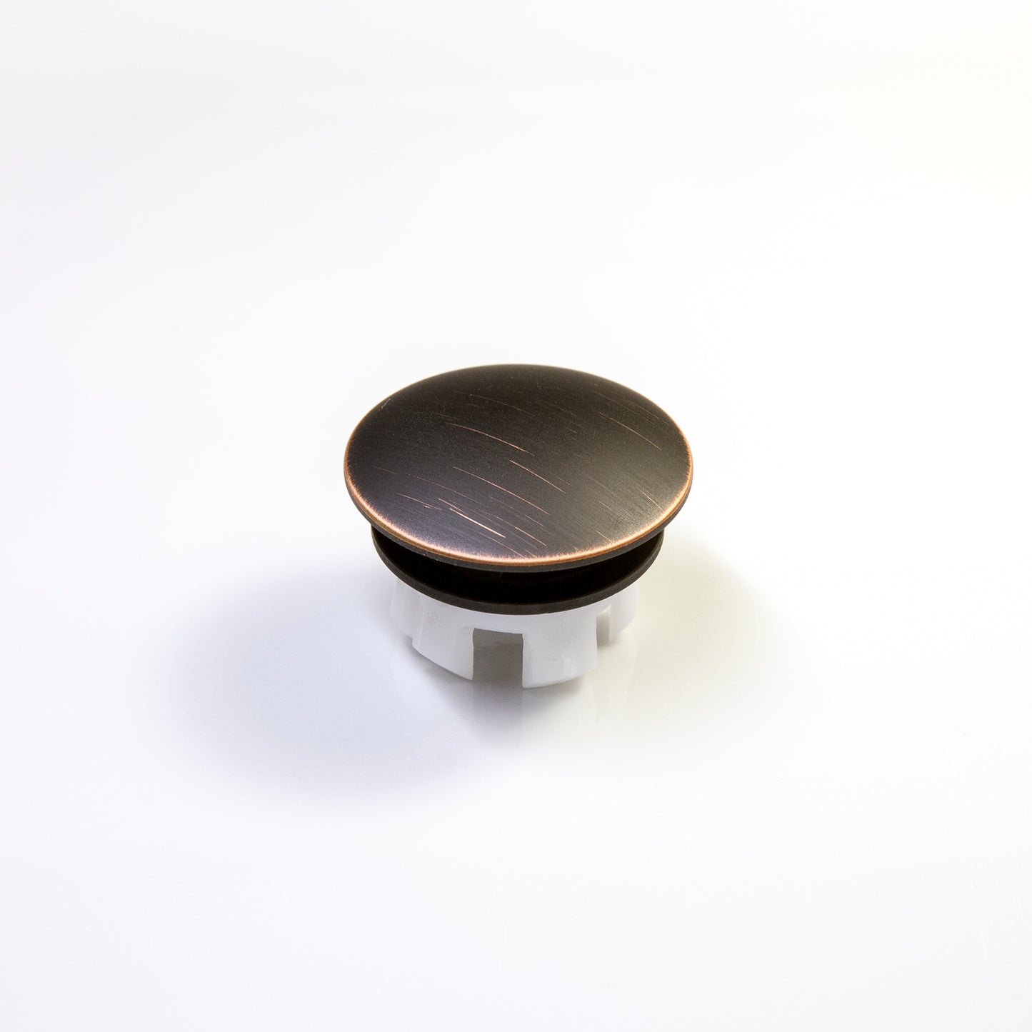 Round Overflow Cap Cover in Oil Rubbed Bronze