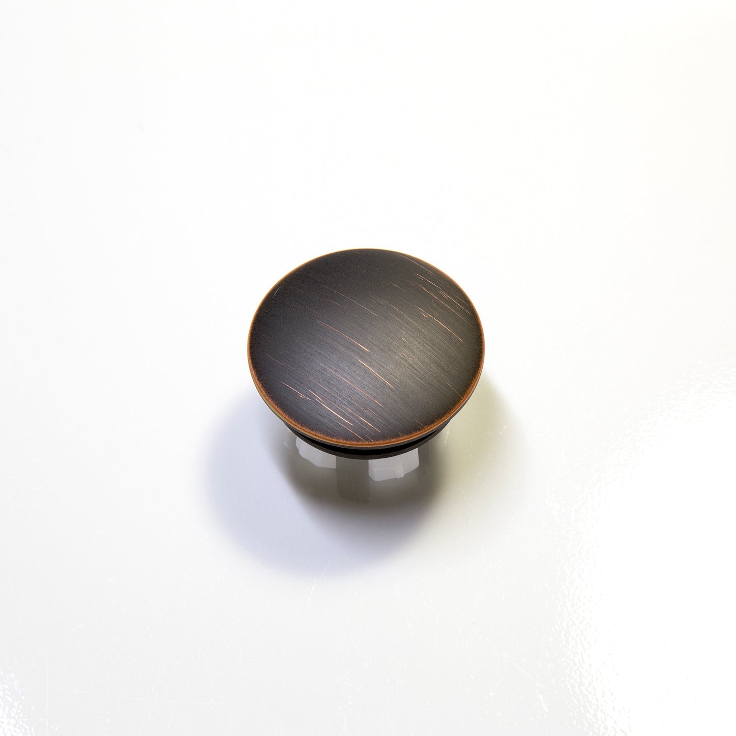 Round Overflow Cap Cover in Oil Rubbed Bronze