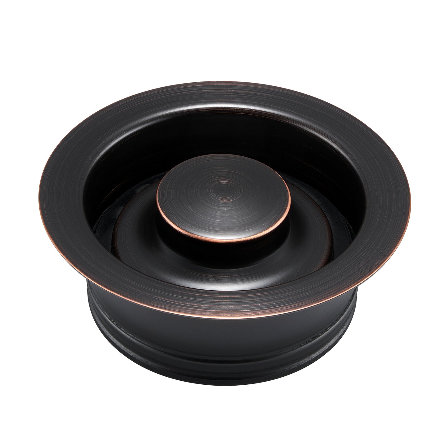 Kitchen Sink Garbage Disposal Flange and Stopper in Oil Rubbed Bronze