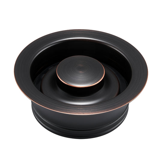 GD02-O Kitchen Sink Garbage Disposal Flange and Stopper in Oil Rubbed Bronze