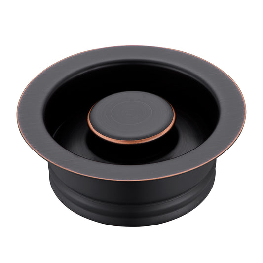 Kitchen Sink Garbage Disposal Flange and Stopper in Oil Rubbed Bronze