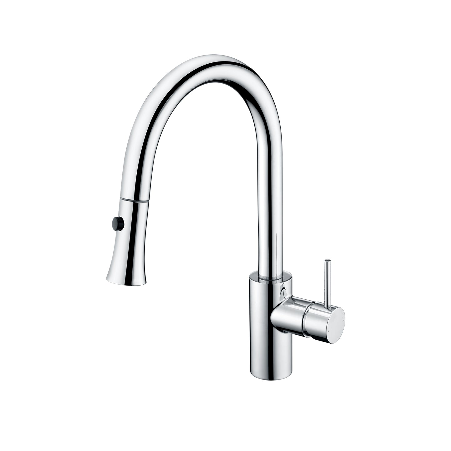 Single-Handle Pull-Down Sprayer Kitchen Faucet with 2-Function Sprayhead 298 in Chrome