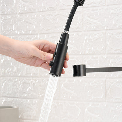 KTS22-TO Single-Handle Pull-Down Sprayer Kitchen Faucet with 2-Function Sprayhead in Oil Rubbed Bronze