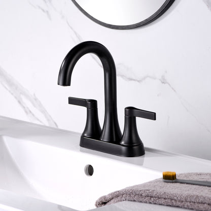 4 in. Centerset 2-Handle Bathroom Faucet in Oil Rubbed Bronze