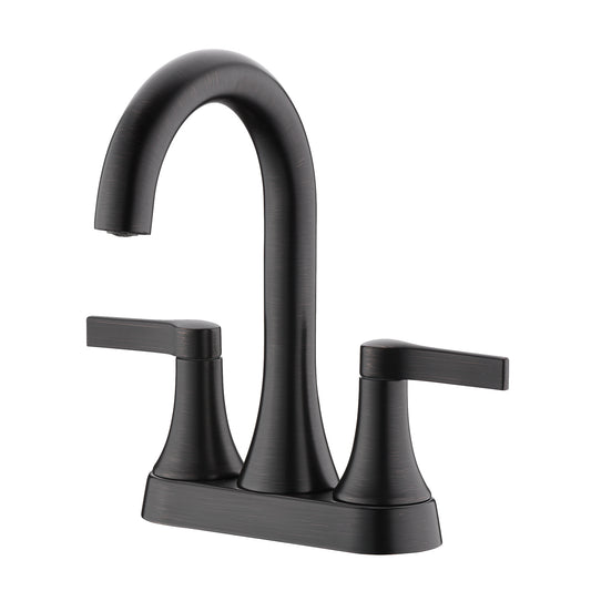 4 in. Centerset 2-Handle Bathroom Faucet in Oil Rubbed Bronze