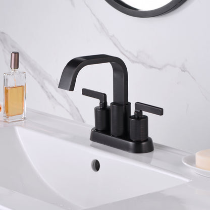 4 in. Centerset 2-Handle Bathroom Faucet in Oil Rubbed Bronze