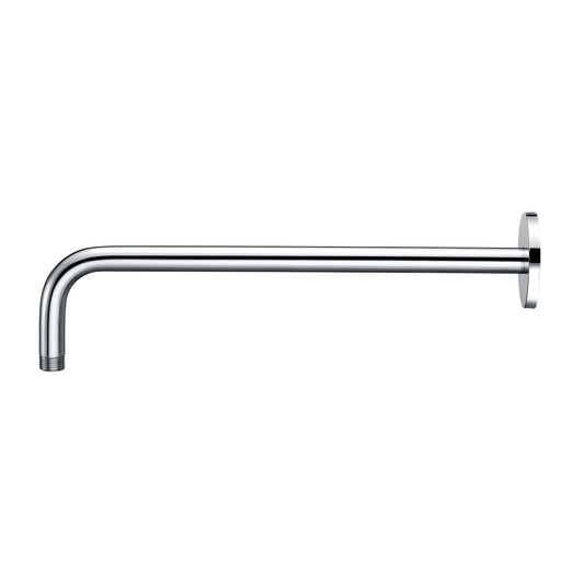 15 in. Shower Arm and Flange, Chrome