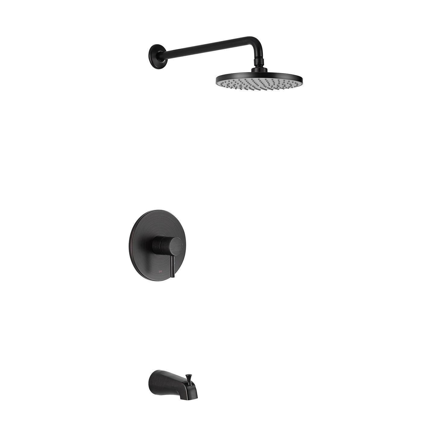 SS-C01-TO Single-Handle 1-Spray Bathtub and Shower Faucet with Valve in Oil Rubbed Bronze (Valve Included)