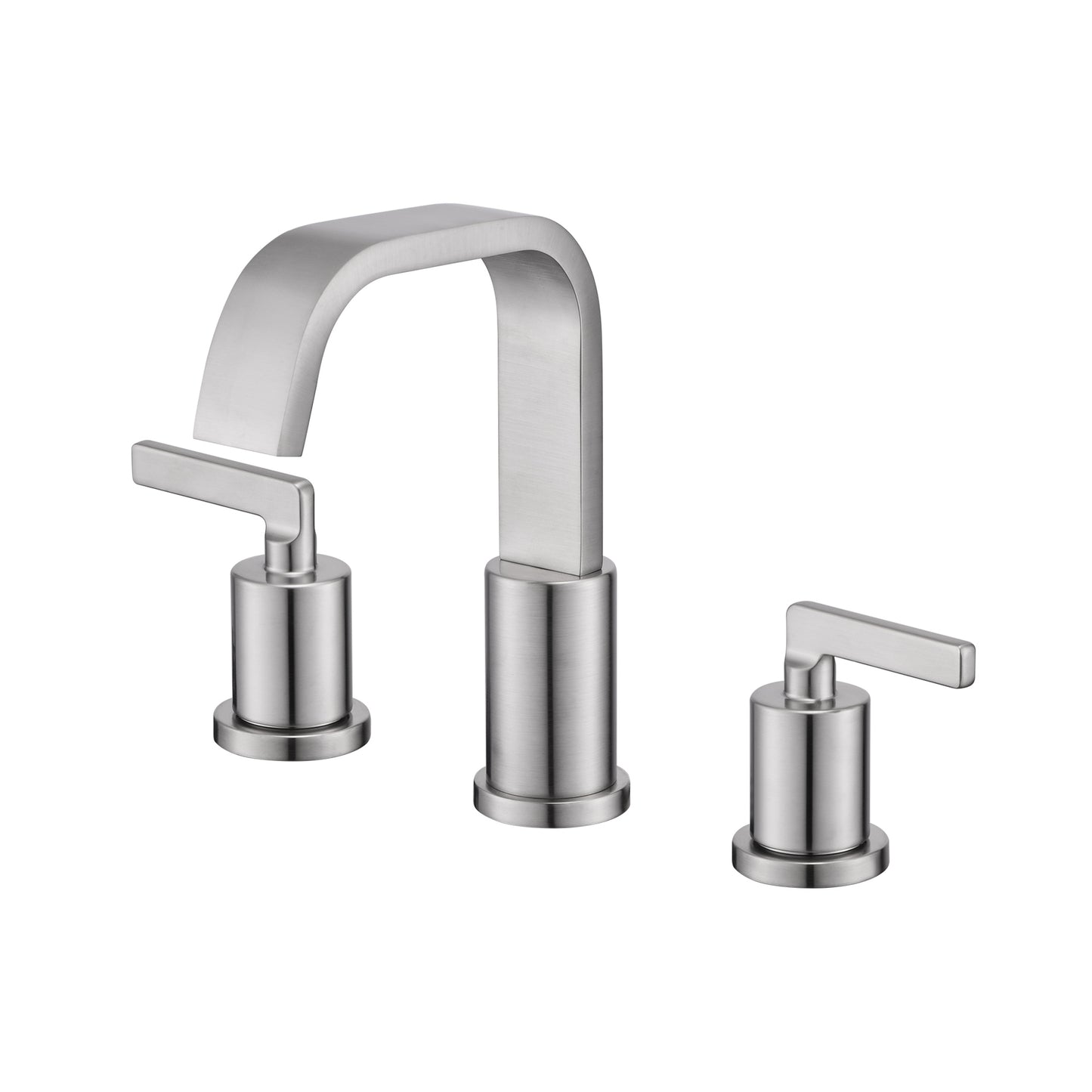 Raiden 8 in. Widespread 2-Handle Bathroom Faucet in Brushed Nickel