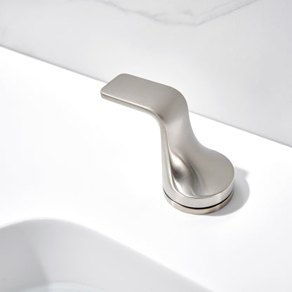 Varen 8 in. Widespread 2-Handle Bathroom Faucet in Brushed Nickel