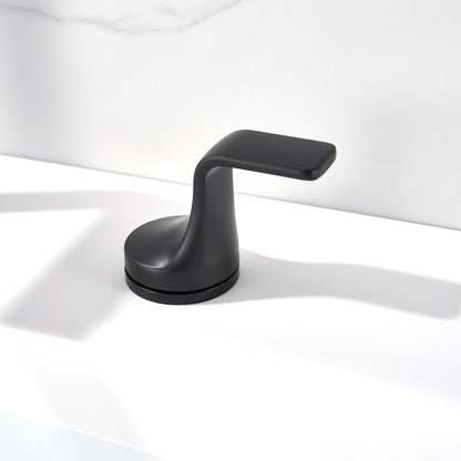 Varen 8 in. Widespread 2-Handle Bathroom Faucet in Matte Black